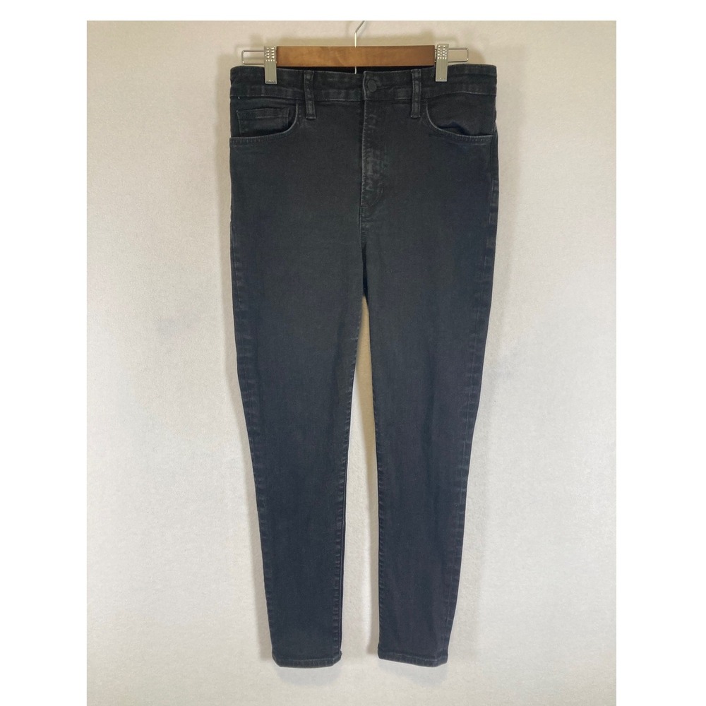 Minimalist Joe's Jeans Womens 30 Black High Rise Skinny Ankle Pluto Jeans